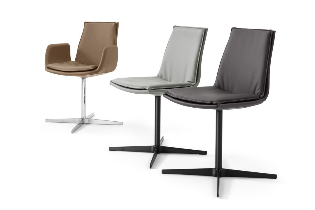 Lara Swivel Dining Chair Dining Chairs Eforma