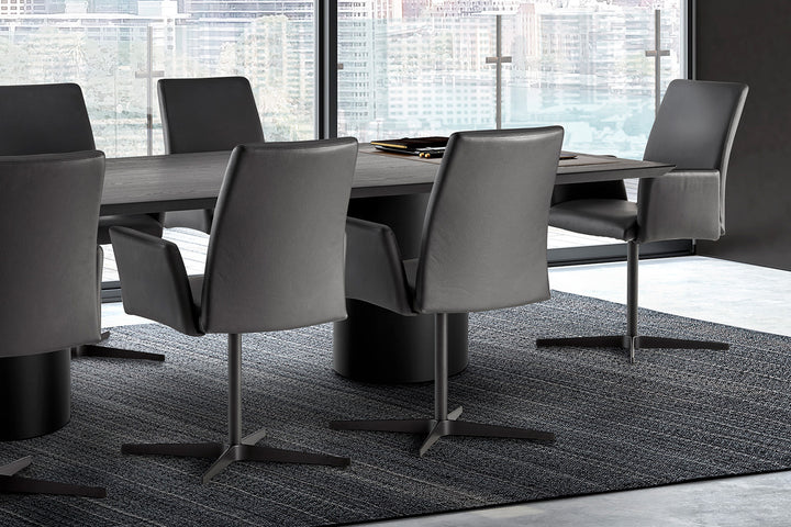 Lara Swivel Dining Chair Dining Chairs Eforma