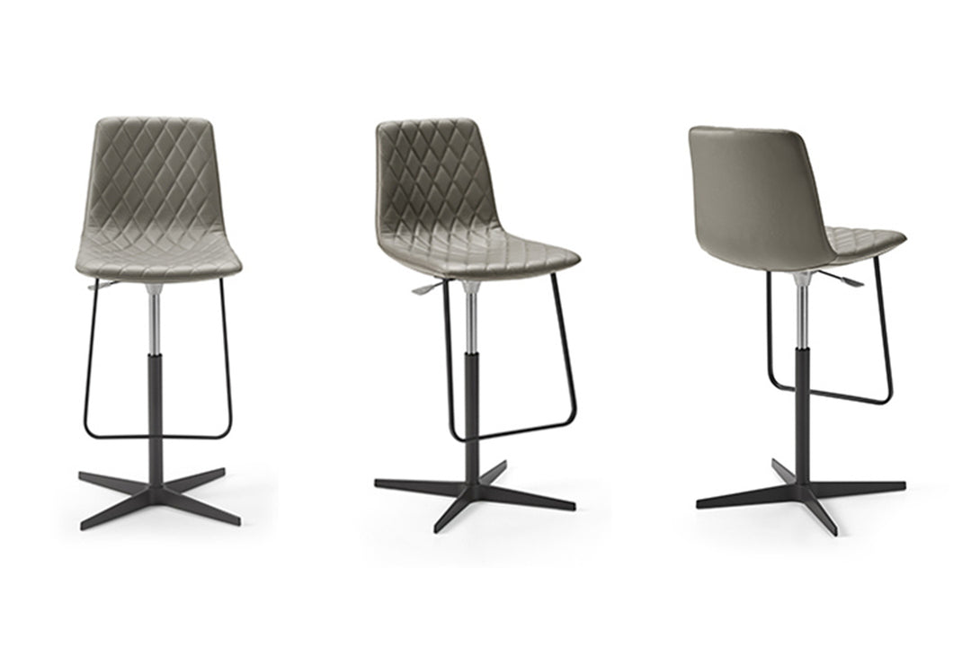 Lenny Adjustable Bar Stool Bar + Counter Stools Eforma