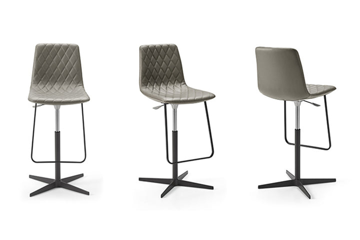 Lenny Adjustable Bar Stool Bar + Counter Stools Eforma