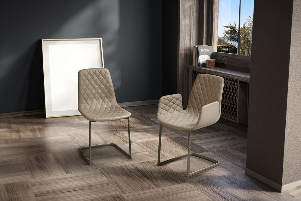 Lenny Cantilever Dining Chair Dining Chairs Eforma
