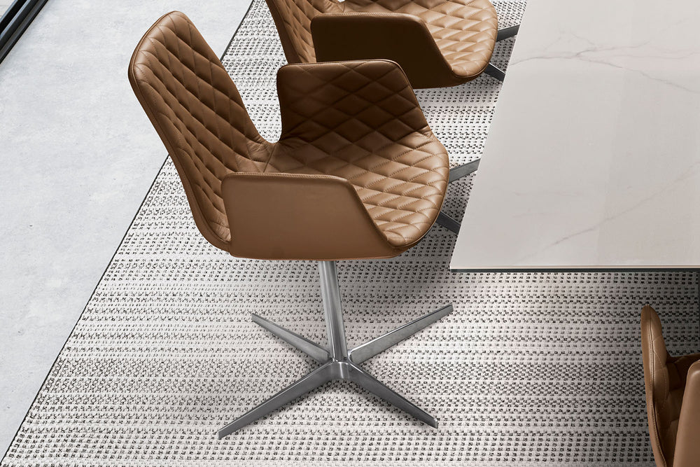 Lenny Swivel Dining Chair Dining Chairs Eforma