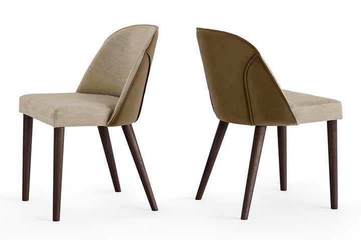 Manta Bicolor Dining Chair Dining Chairs Eforma