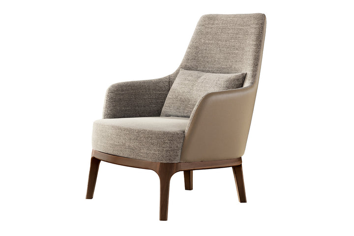 Max Bicolor Lounge Chair Chairs Eforma