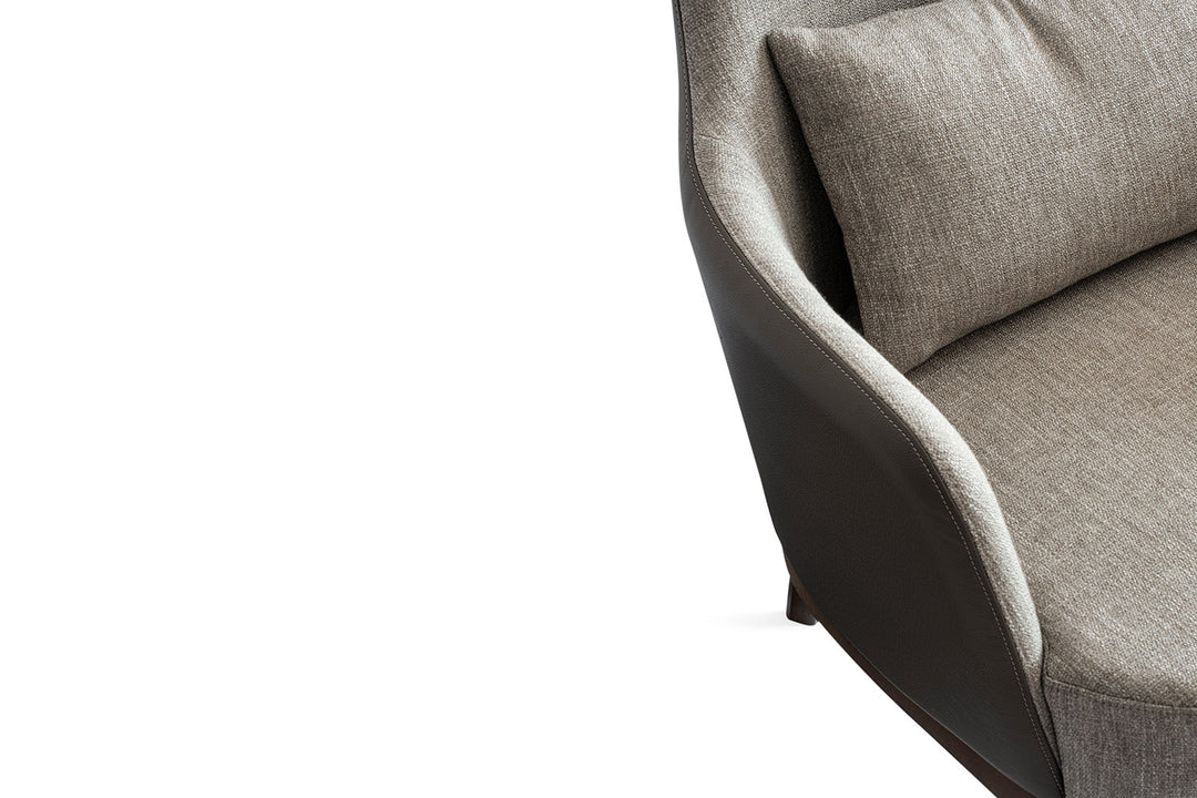 Max Bicolor Lounge Chair Chairs Eforma