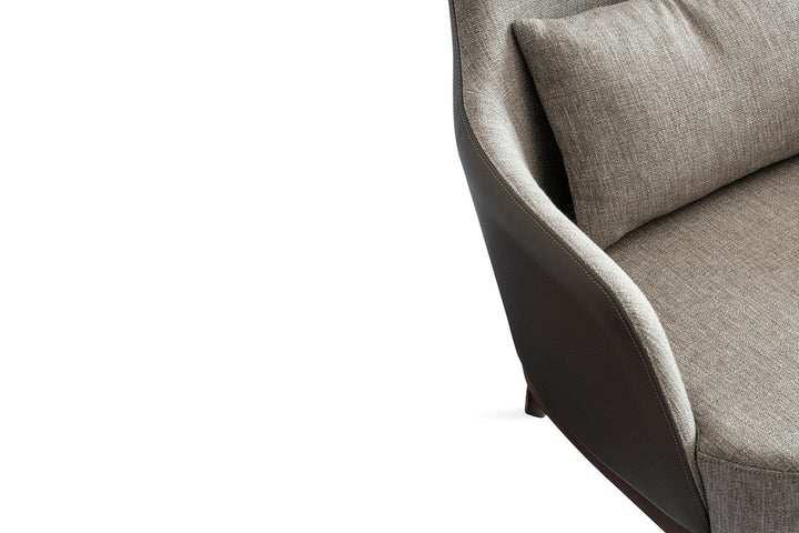 Max Bicolor Lounge Chair Chairs Eforma