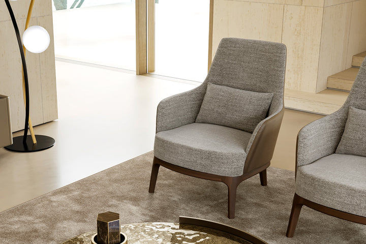 Max Bicolor Lounge Chair Chairs Eforma