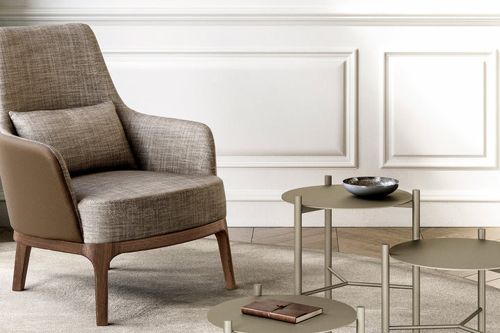 Max Bicolor Lounge Chair Chairs Eforma