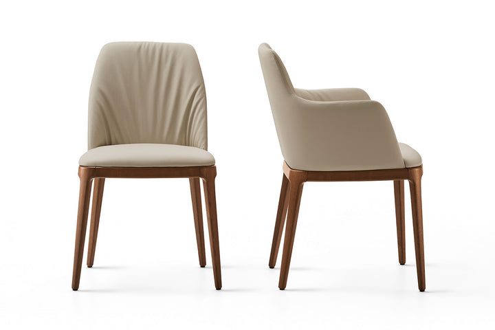 Max Deluxe Wood Dining Chair Dining Chairs Eforma