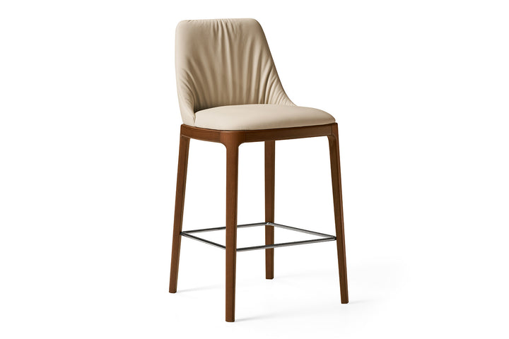 Max Wood Bar Stool Bar + Counter Stools Eforma