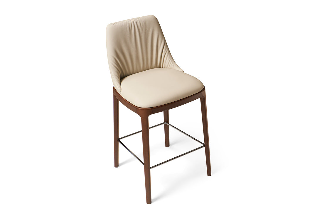 Max Wood Bar Stool Bar + Counter Stools Eforma