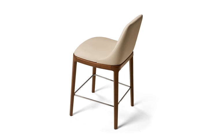 Max Wood Bar Stool Bar + Counter Stools Eforma