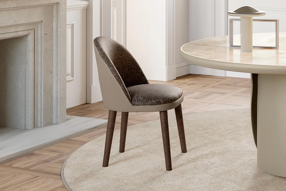 Minni Wood Bicolor Dining Chair Dining Chairs Eforma