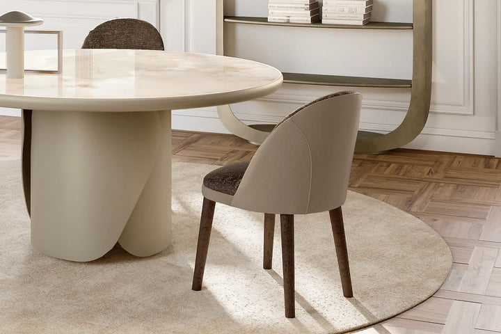 Minni Wood Bicolor Dining Chair Dining Chairs Eforma