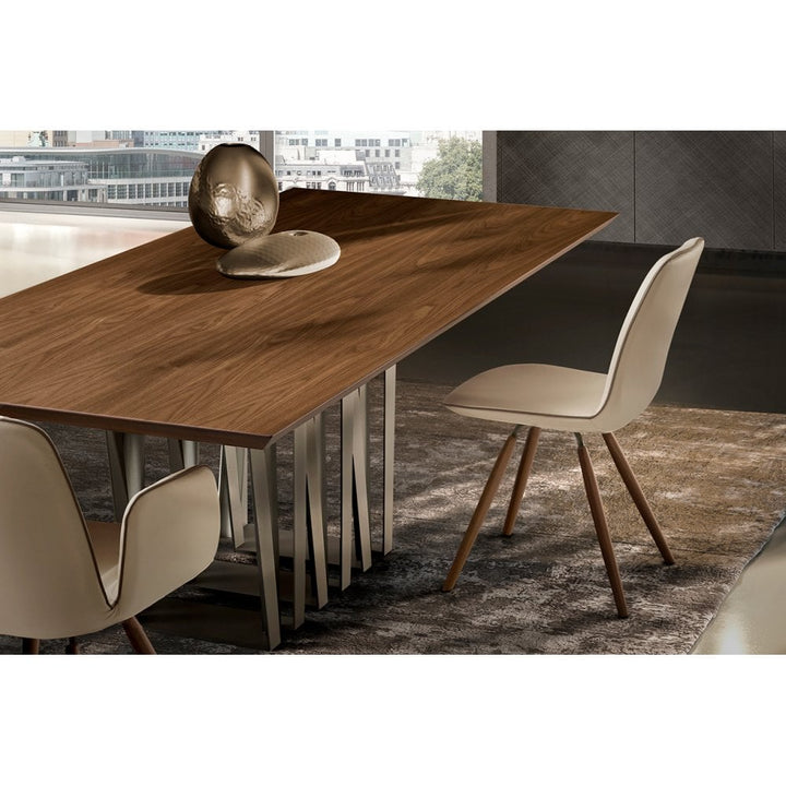 LISA WOOD 4 LEGS CHAIR Armchair Eforma   