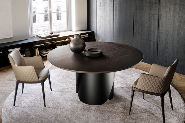 Onda Round Dining Table Dining Tables Eforma