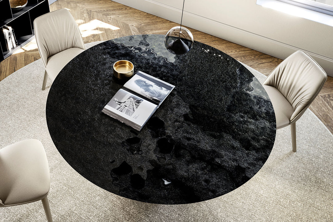 Onda Round Dining Table Dining Tables Eforma