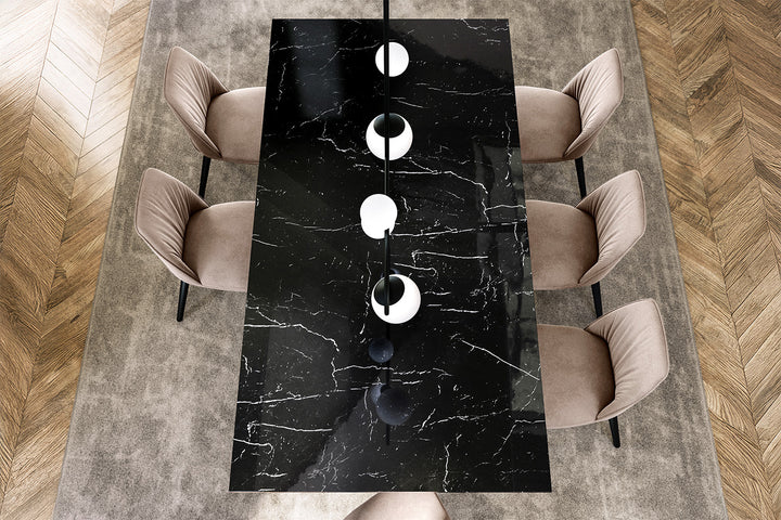 Plai Marble Dining Table Dining Tables Eforma