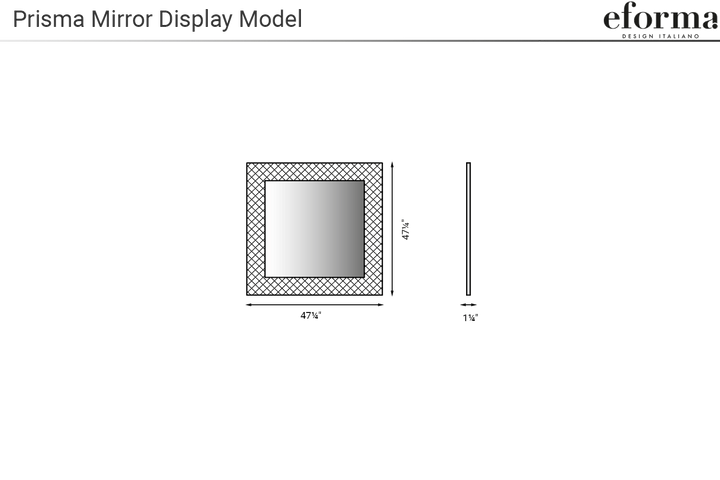 Prisma Mirror Display Model Showroom Displays Eforma