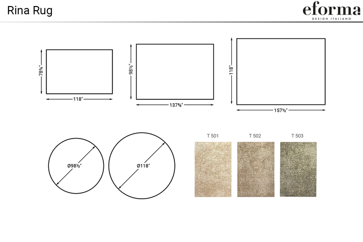 Rina Rug Rugs Eforma