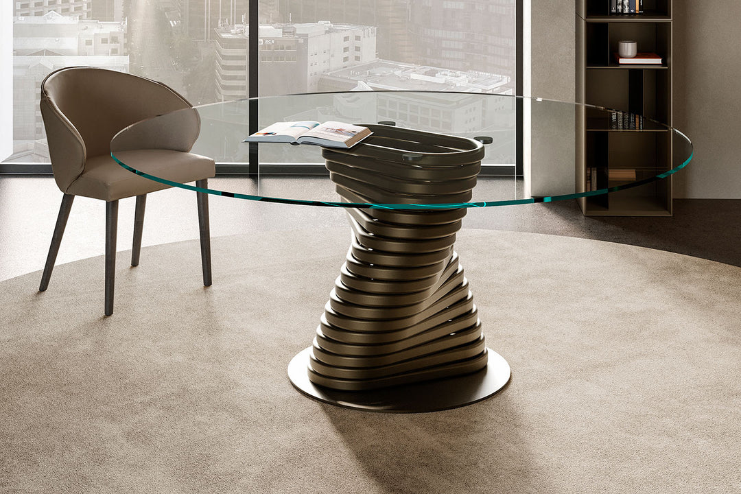 Rotolo Round Dining Table Dining Tables Eforma