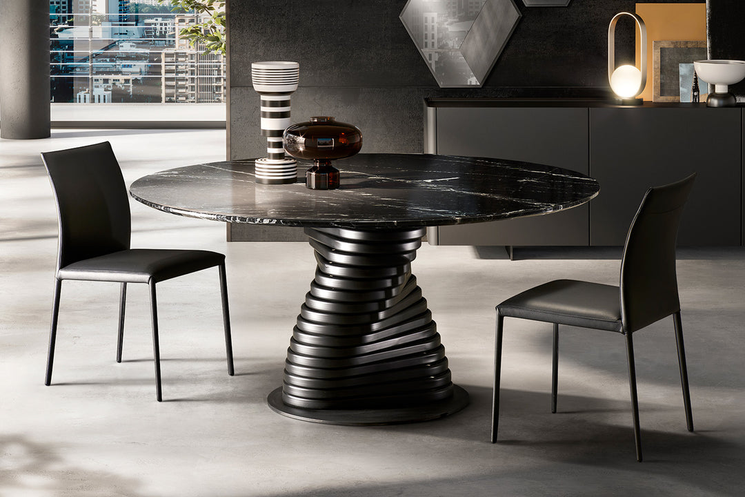 Rotolo Round Dining Table Dining Tables Eforma