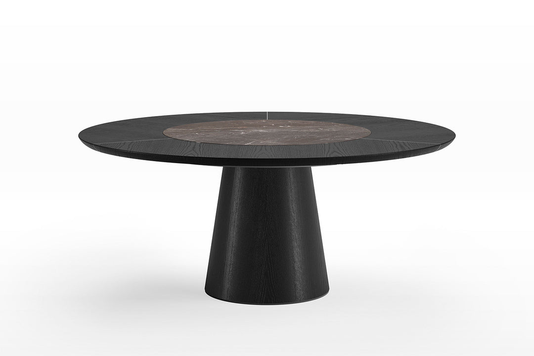 Teo Wood-Ceramic Dining Table Dining Tables Eforma