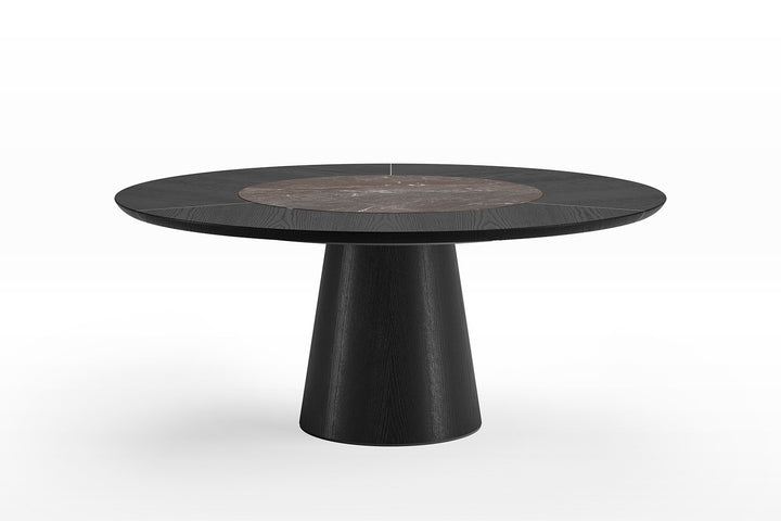 Teo Wood-Ceramic Dining Table Dining Tables Eforma
