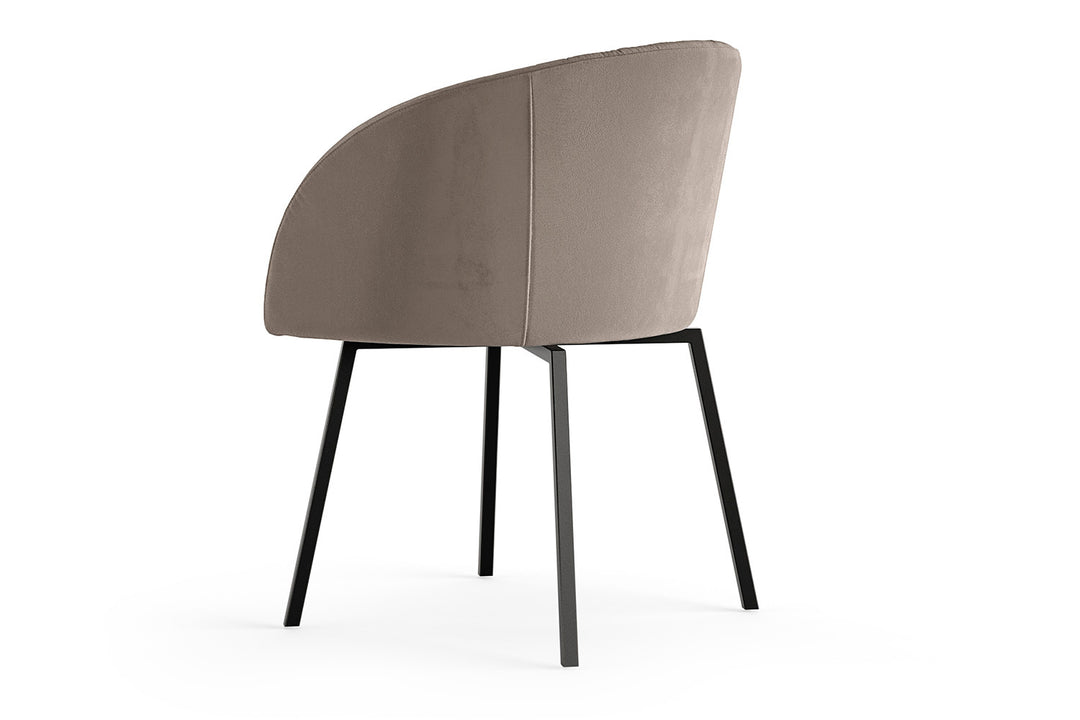 Vulcano Swivel Dining Chair Dining Chairs Eforma