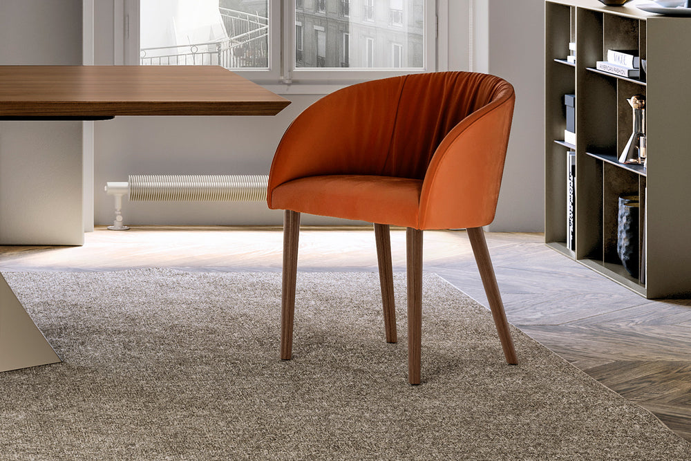 Vulcano Wood Dining Chair Dining Chairs Eforma