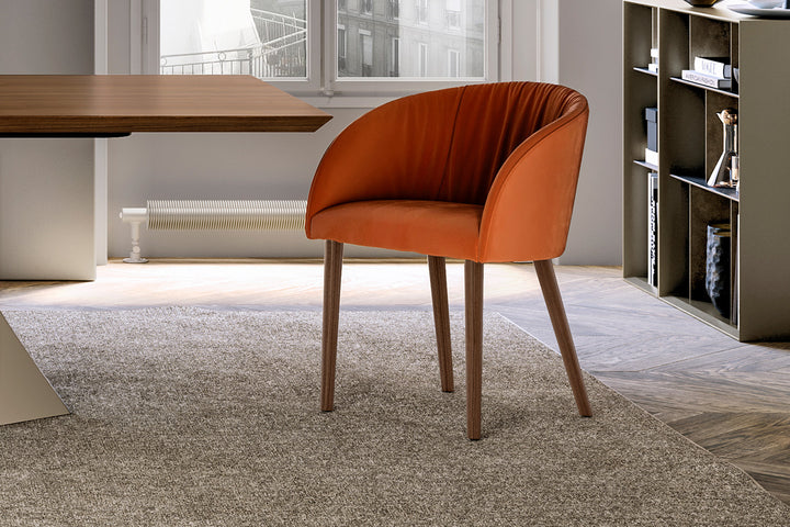 Vulcano Wood Dining Chair Dining Chairs Eforma