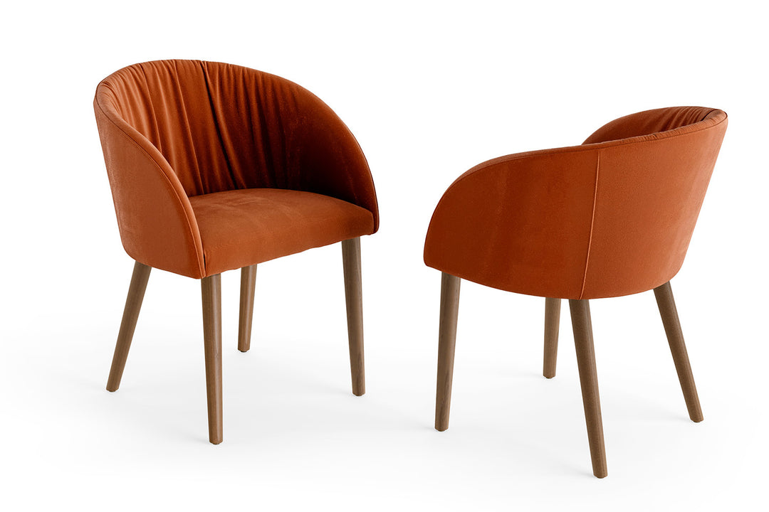 Vulcano Wood Dining Chair Dining Chairs Eforma