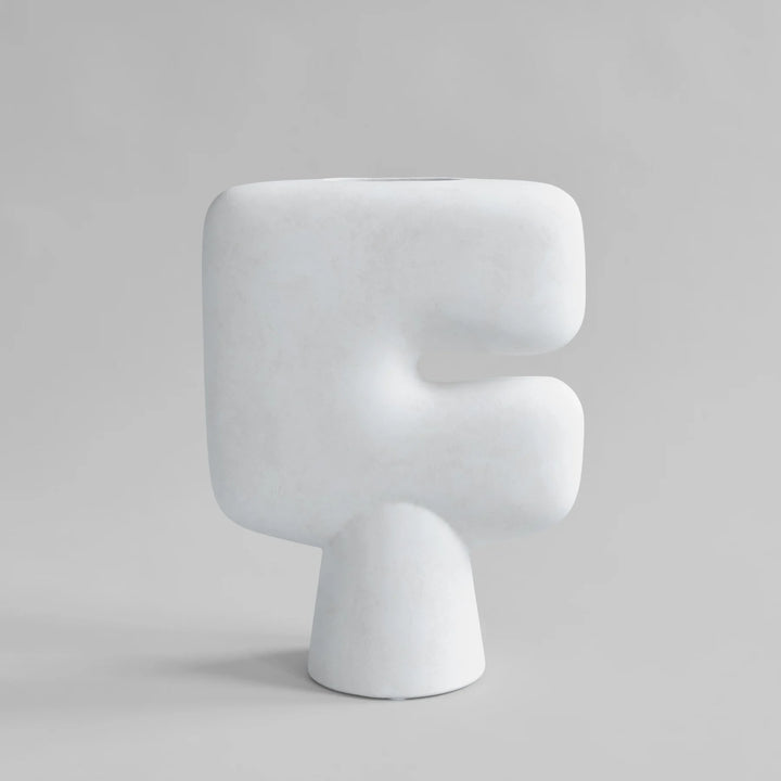 Tribal Vase, Big - Bone White Vases 101 Copenhagen   