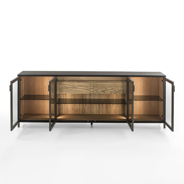 Pandora Glass Sideboard Sideboards & Cupboards Riva 1920