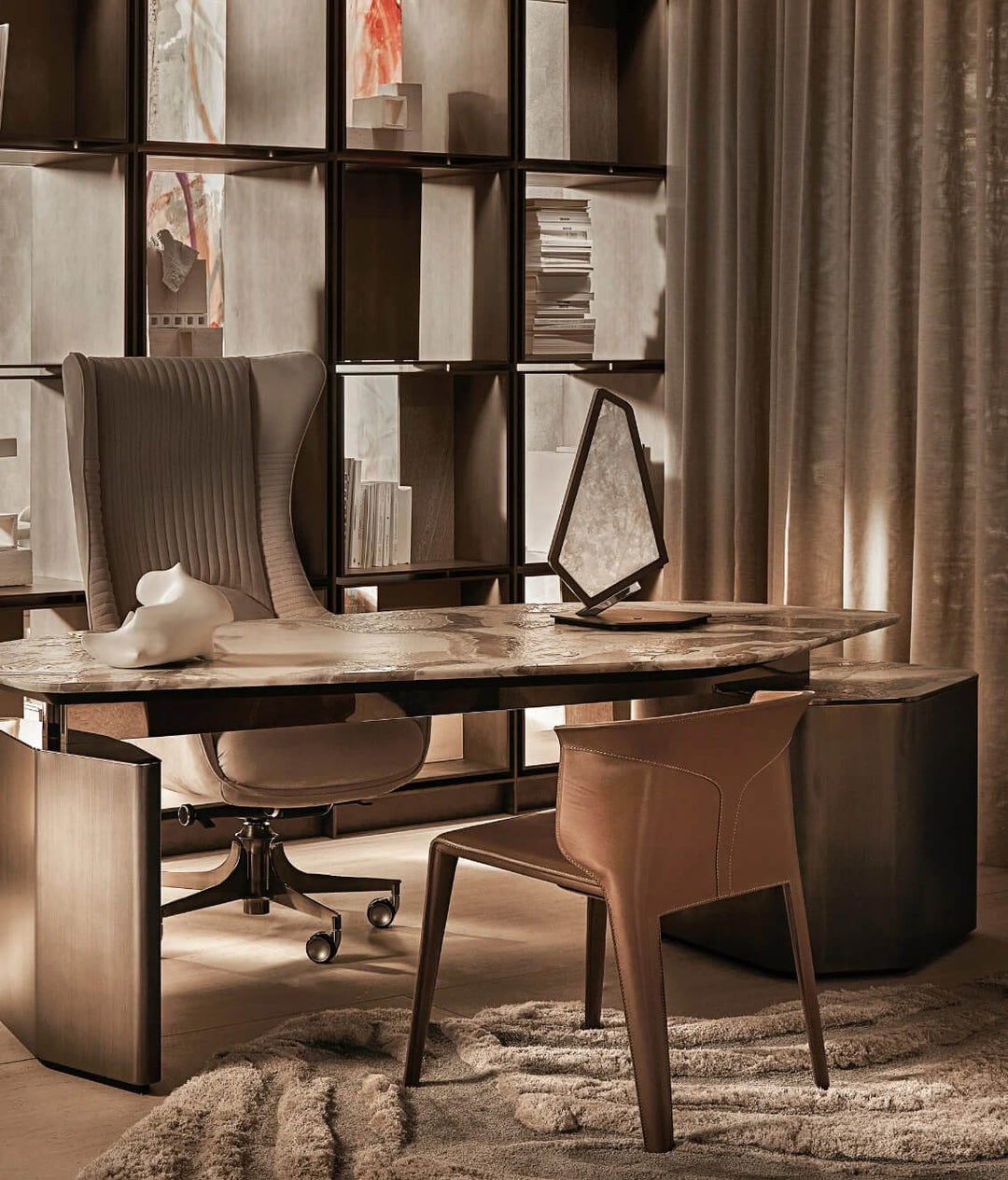 Ephir Desk Office Desks & Drawers Visionnaire