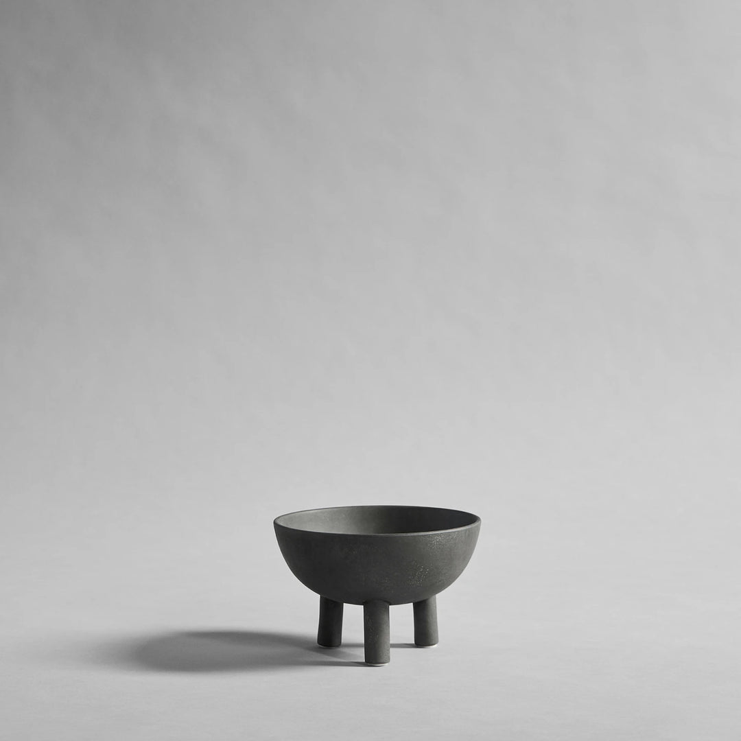 Duck Bowl, Big - Dark grey Decorative Bowl 101 Copenhagen   