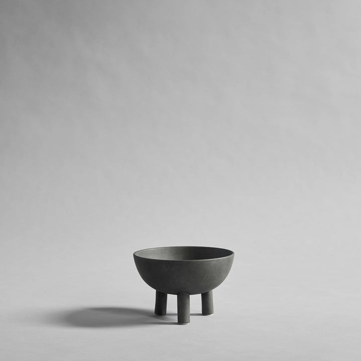 Duck Bowl, Big - Dark grey Decorative Bowl 101 Copenhagen   
