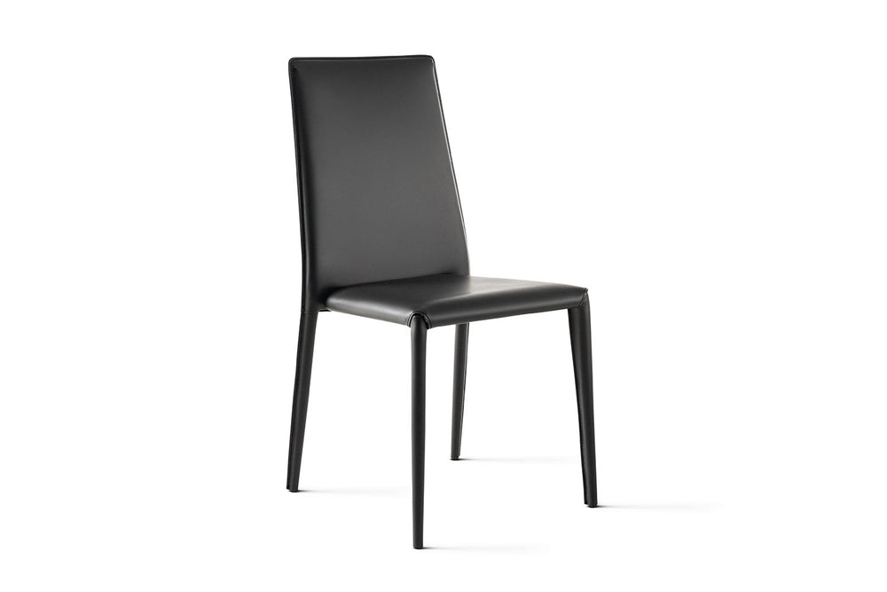 Eral Hard Leather Dining Chair Bonaldo