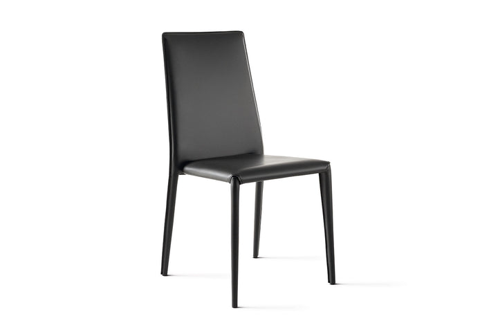 Eral Hard Leather Dining Chair Bonaldo