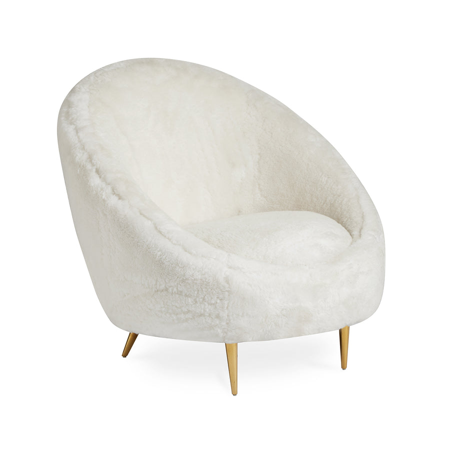 Ether Chair Jonathan Adler Shearling