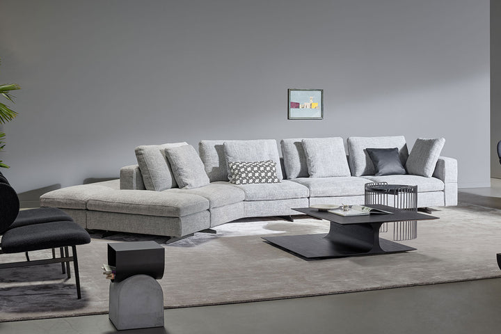 Ever More Angled Sectional Sofa Bonaldo