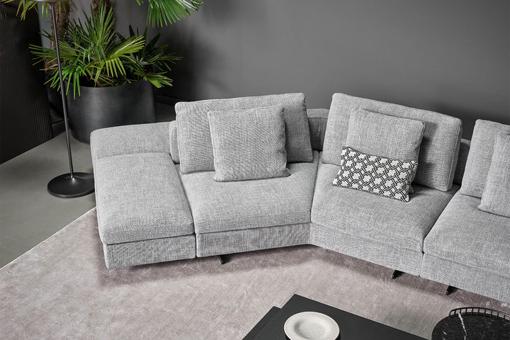 Ever More Angled Sectional Sofa Bonaldo