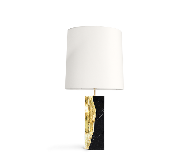 lapiaz table lamp Lighting Boca Do Lobo Nero Emperador Marquina
