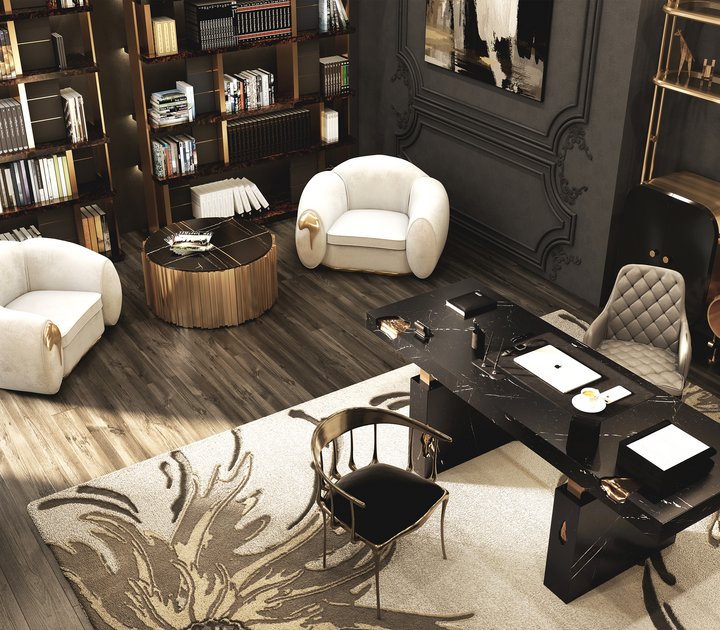 empire nero marquina desk Desks Boca Do Lobo