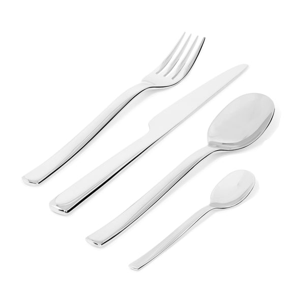 Ovale 24 Piece Cutlery Set Flatware Alessi