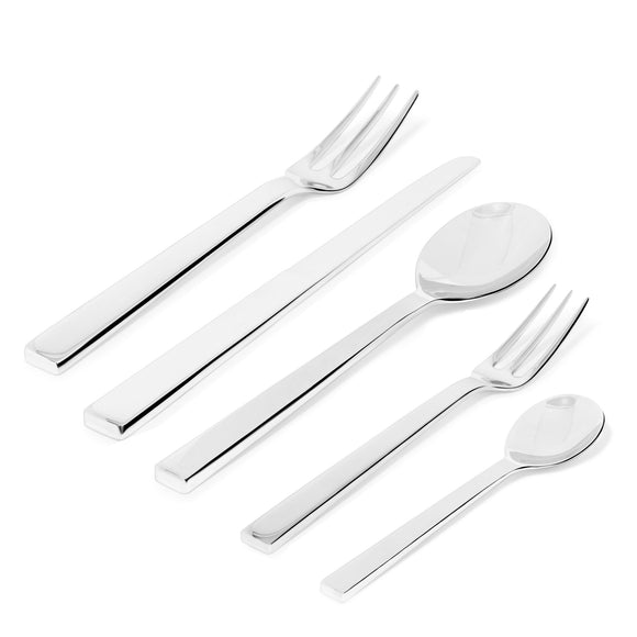Santiago 5 Piece Cutlery Set Flatware Alessi