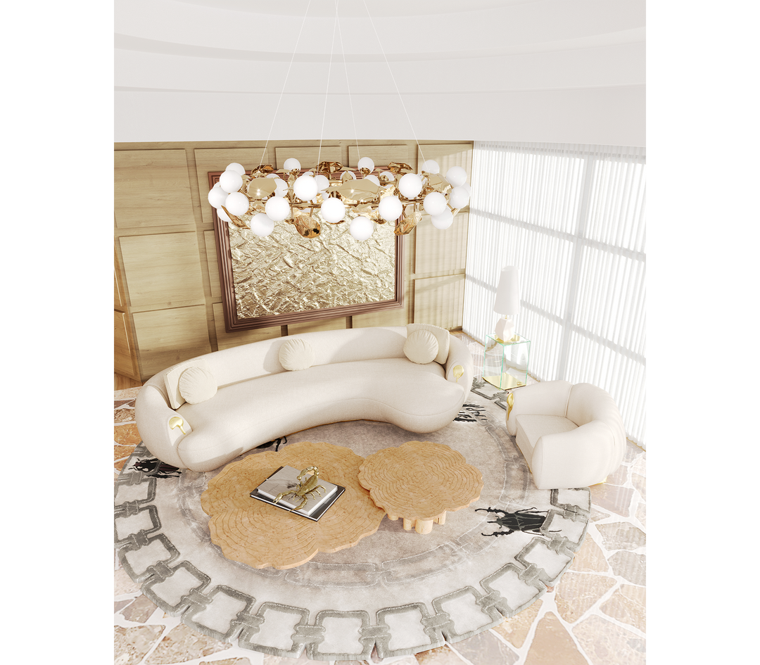 Fortuna Patina Center Table  Boca Do Lobo   