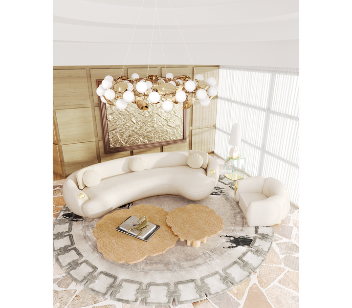 Fortuna Patina Center Table  Boca Do Lobo   