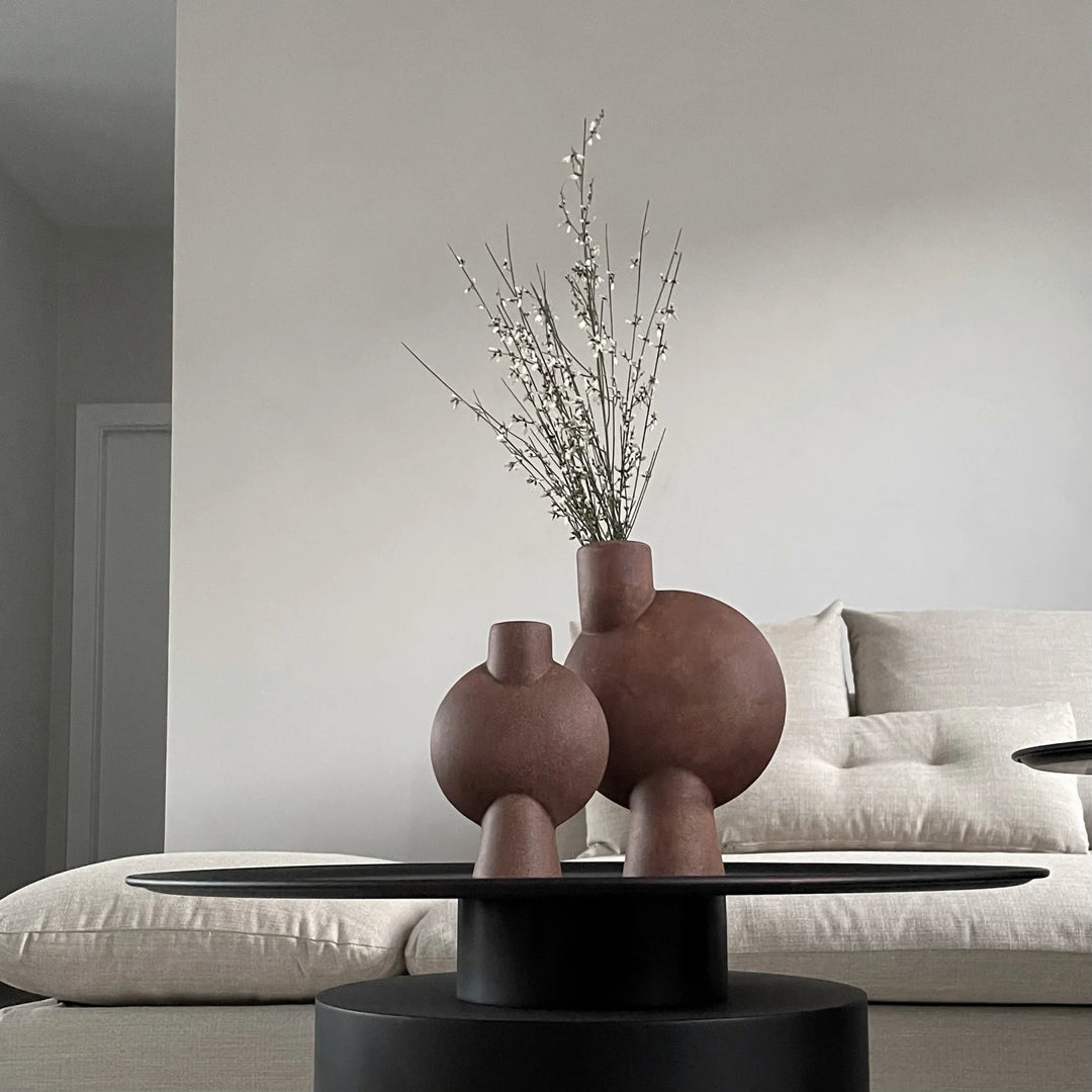 Sphere Vase Bubl, Mini - Terracotta Vases 101 Copenhagen   