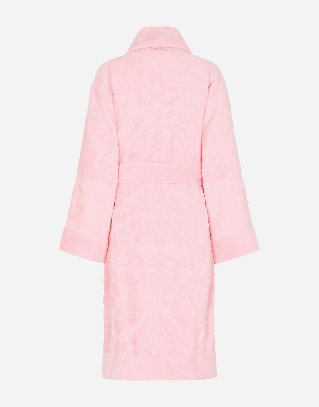 DG LOGO JACQUARD BATHROBE Bathroom Accessories Dolce&Gabbana   